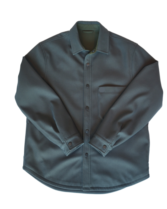 overshirt dark green